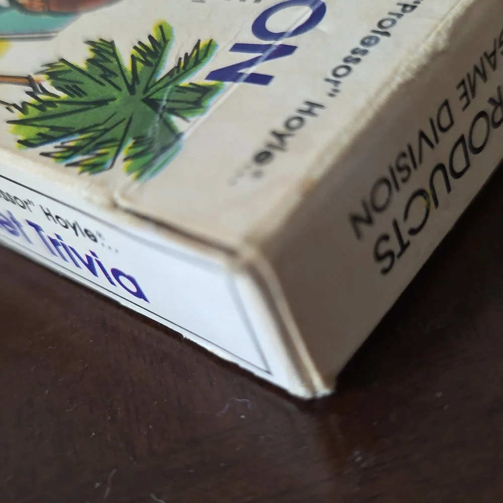 Vintage 1984 Professor Hoyle Pocket Television TV Game Card Deck Series 2 Hoyle